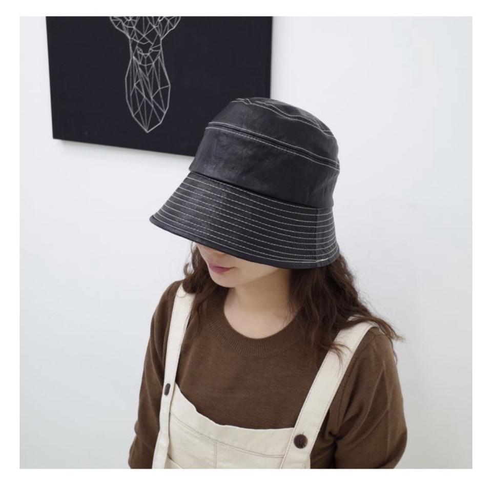 스티치 버킷햇 벙거지