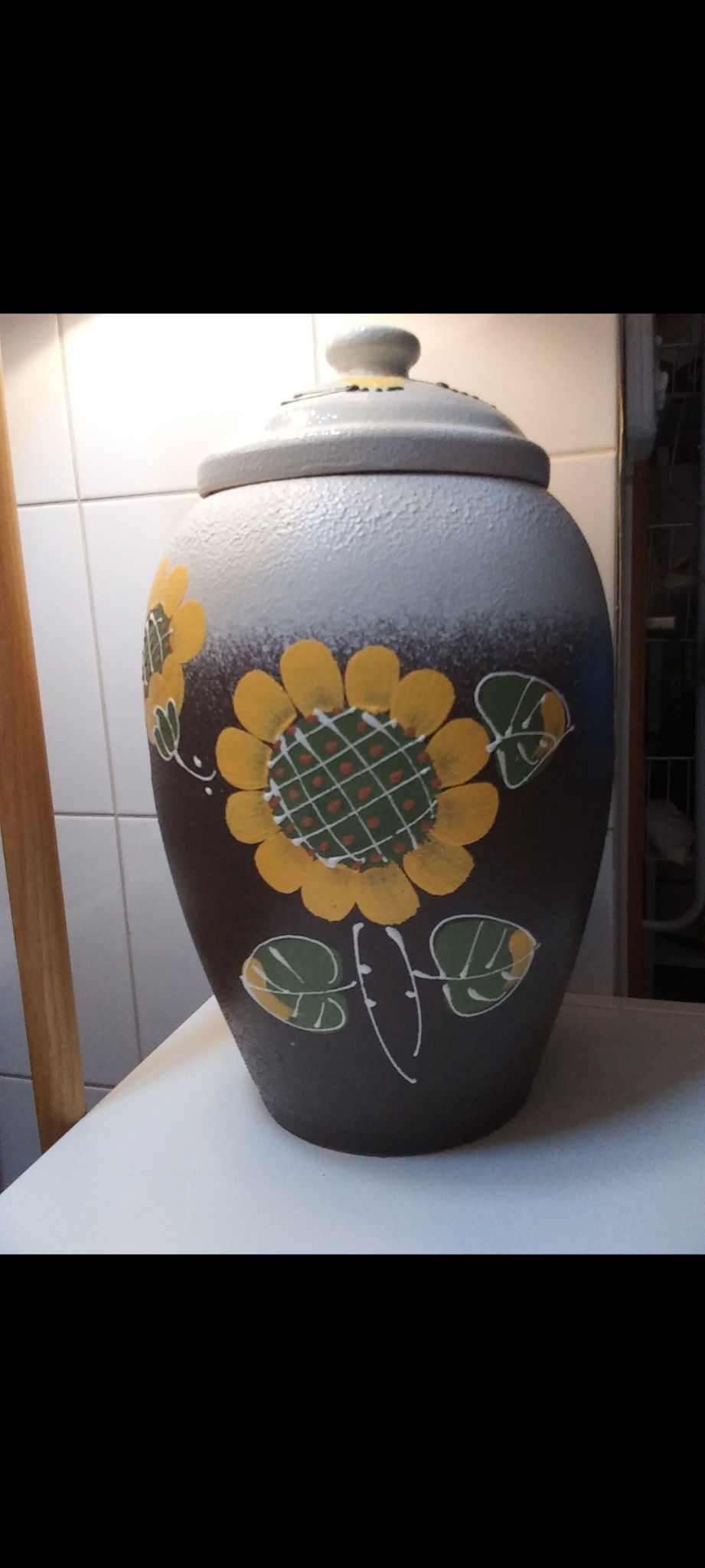 항아리 쌀 화분 인테리어