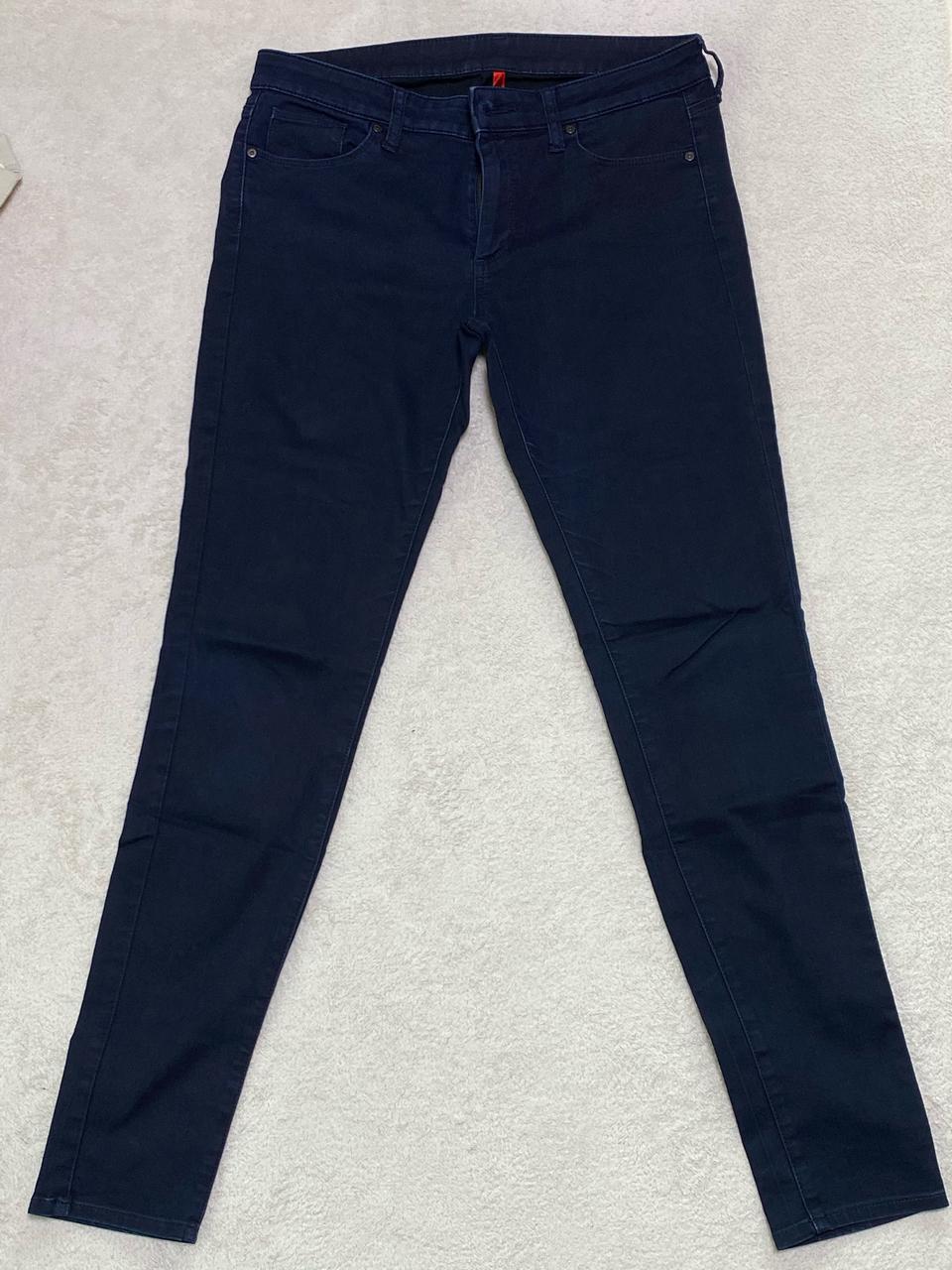 유니클로 스판 일자바지 28사이즈