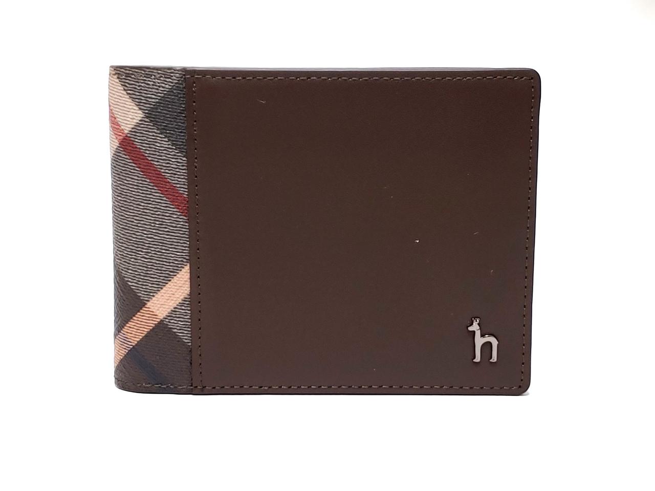 한정판매(새제품)헤지스 천연소가죽 남성반지갑형 머니클립(정품)