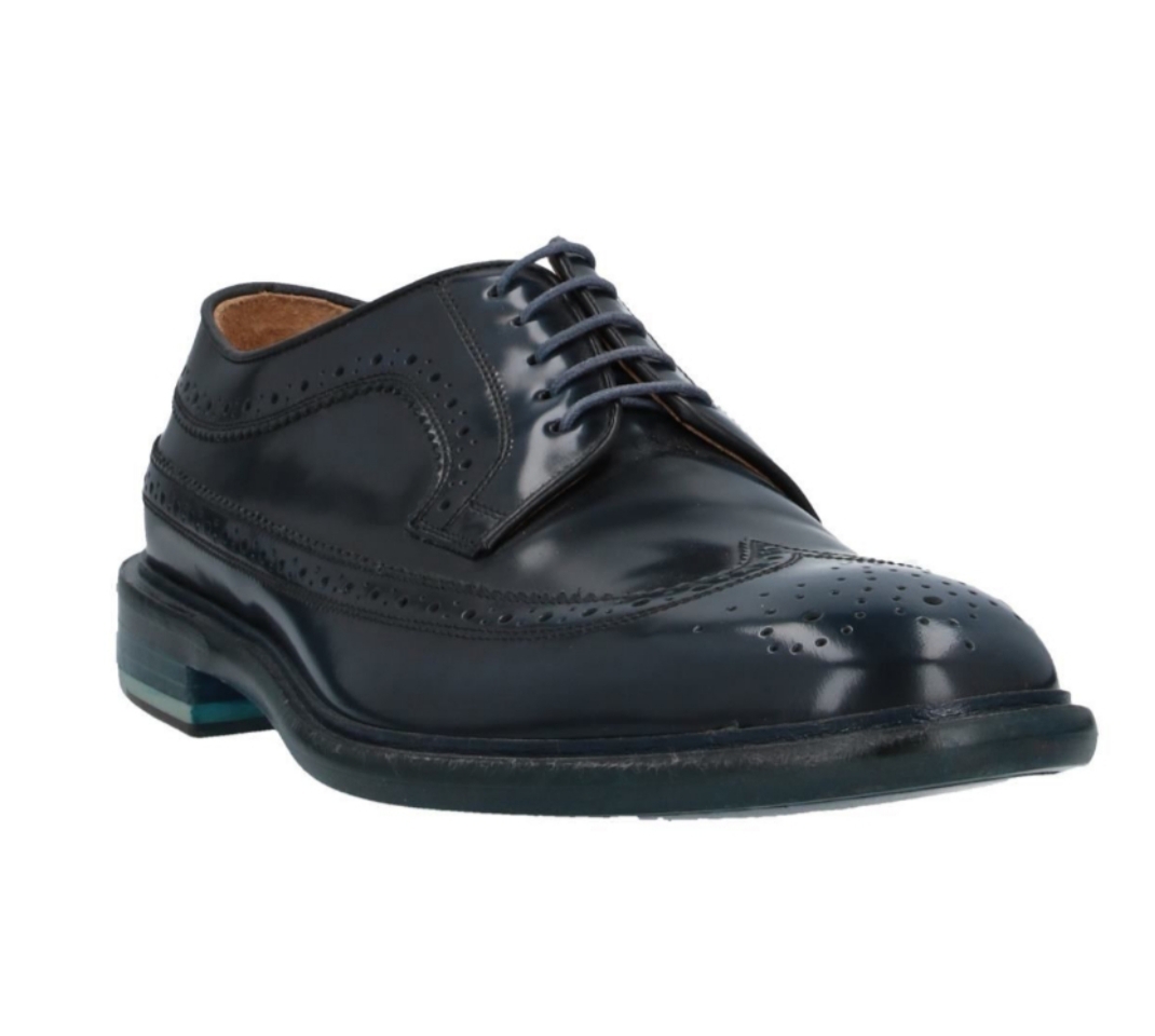 루나에비뉴7 폴스미스 블루블랙 체이스 브로그 구두 정장화 윙팁