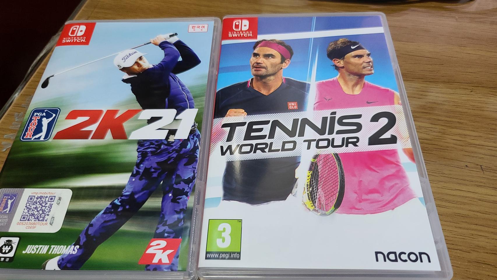 스위치 2k21 pga 골프및 테니스 월드투어2 팝니다