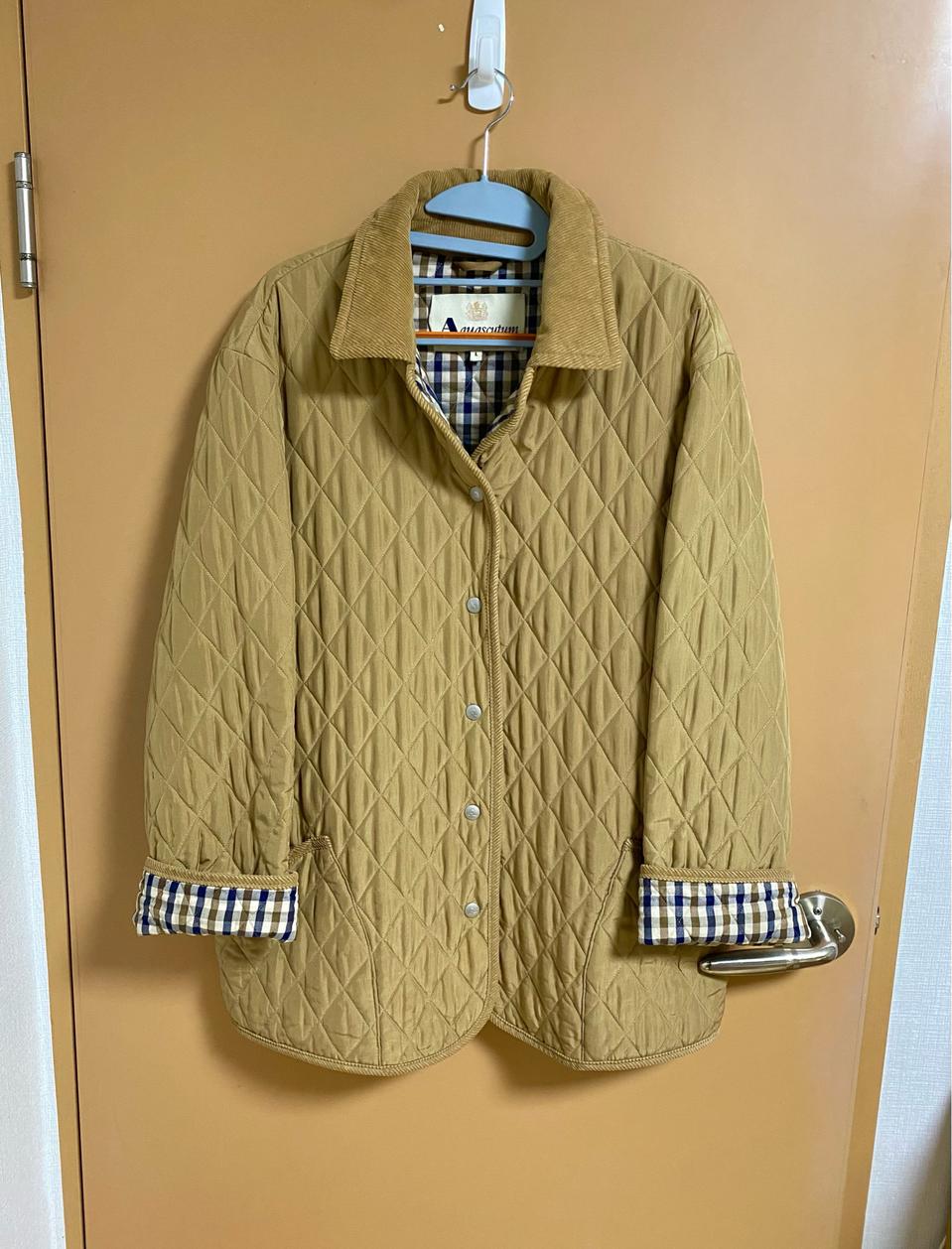 Aquascutum 아쿠아스큐텀 누빔자켓