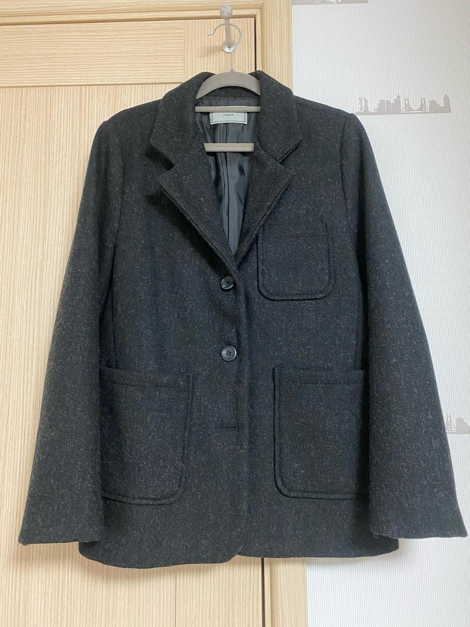 심플한 블랙 코트(자켓)