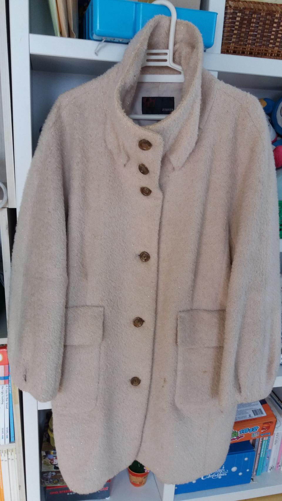 알파카+모 코트