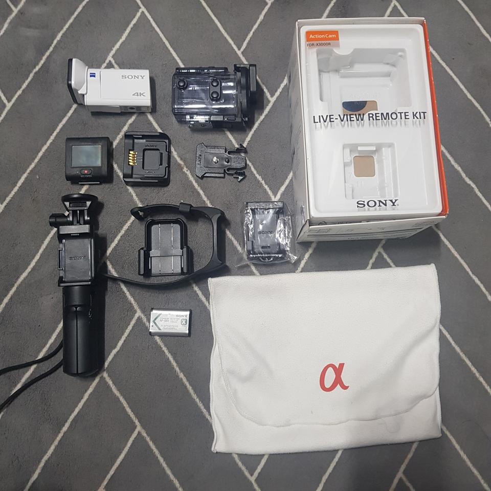 액션캠 소니 X3000R