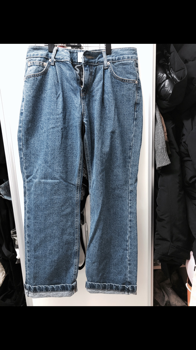 와이드중청바지