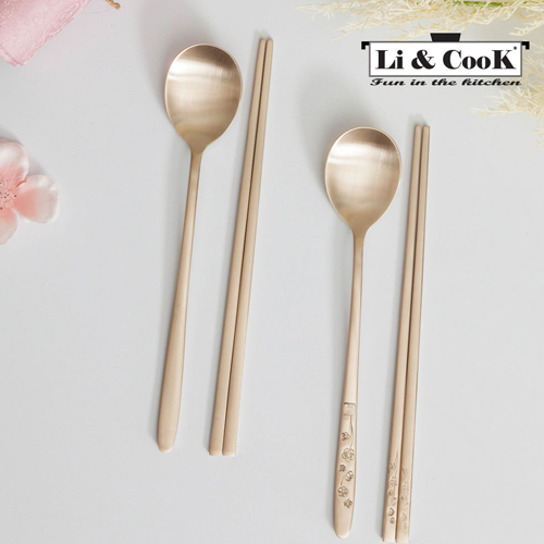 방짜유기 수저세트 1벌