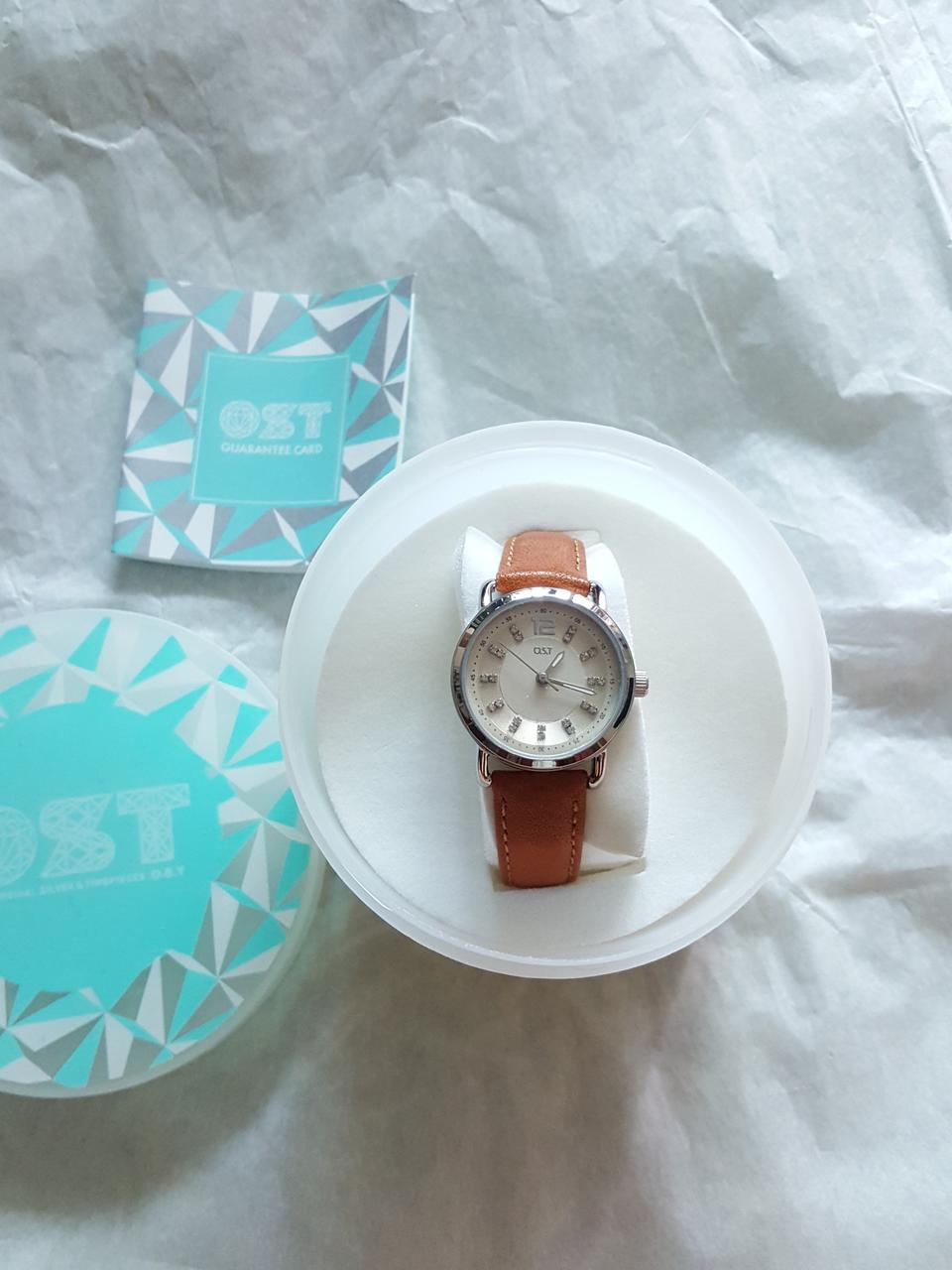 여성 가죽 시계