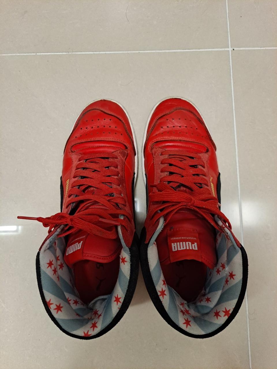 퓨마 정품 하이탑 팝니다.