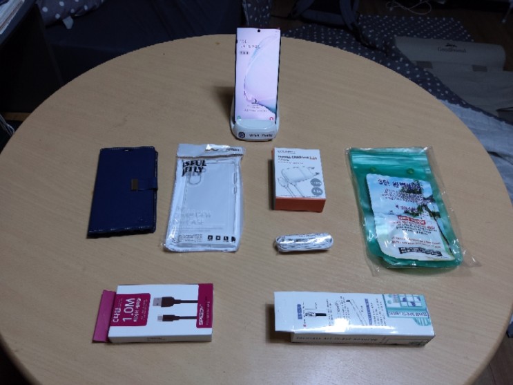 KT 갤럭시노트10 레드 256기가 정상해지 풀세트  판매합니다 