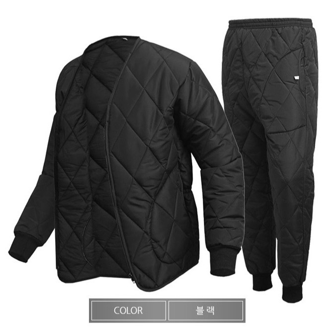 (무료배송) 작업복 잠바 깔깔이 세트