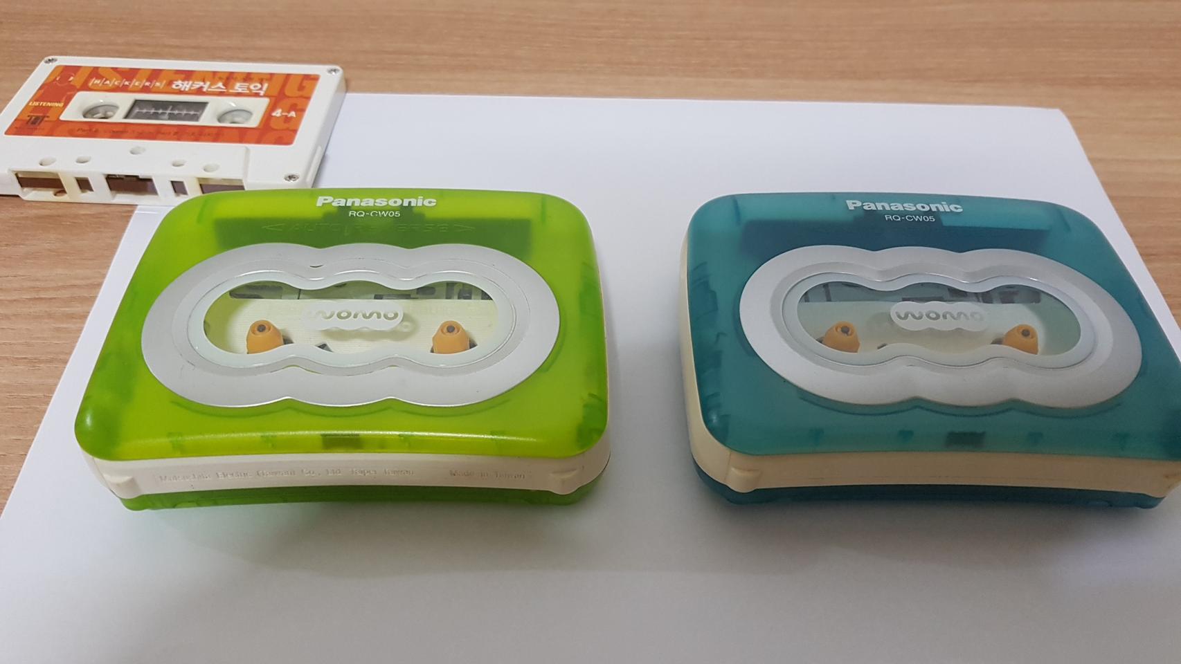 파나소닉 워크맨 카세트