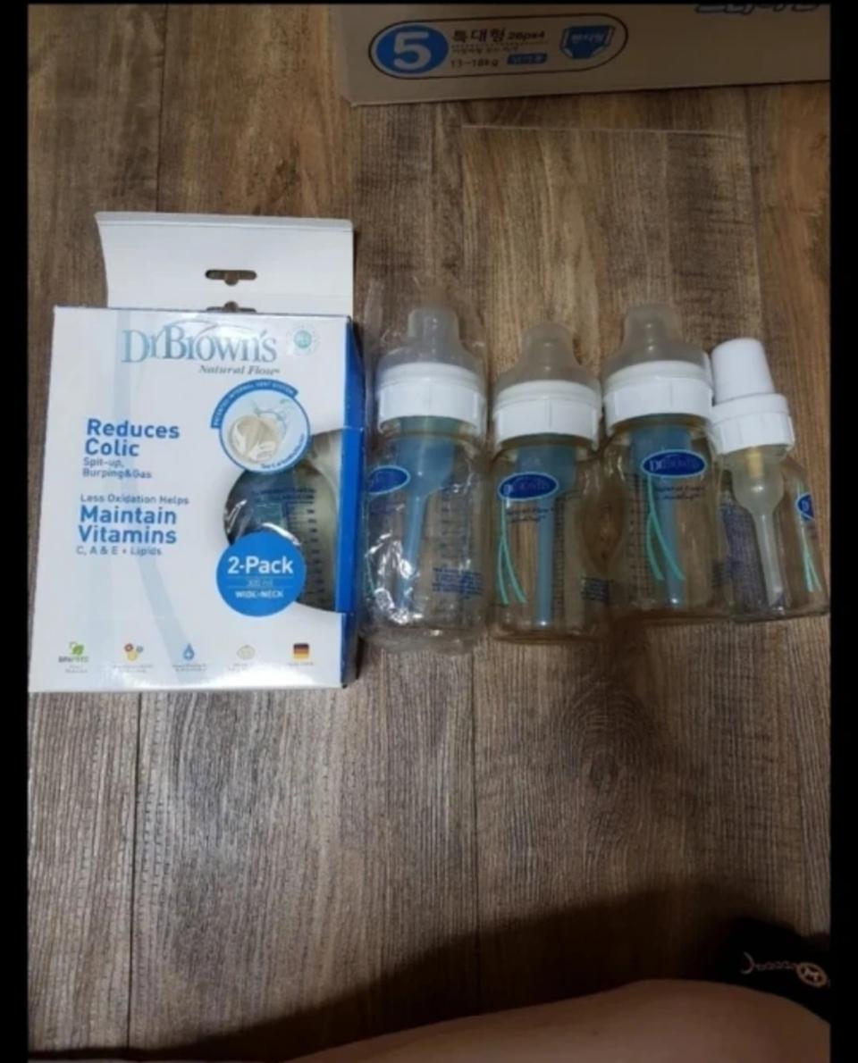 닥터 브라운 젖병 일괄