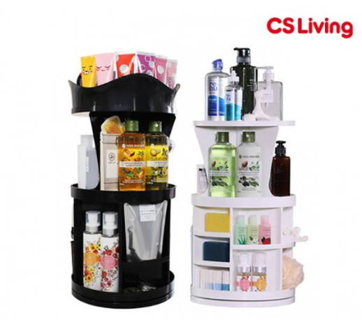 씨에스리빙 화장품 3단 정리함 수납함