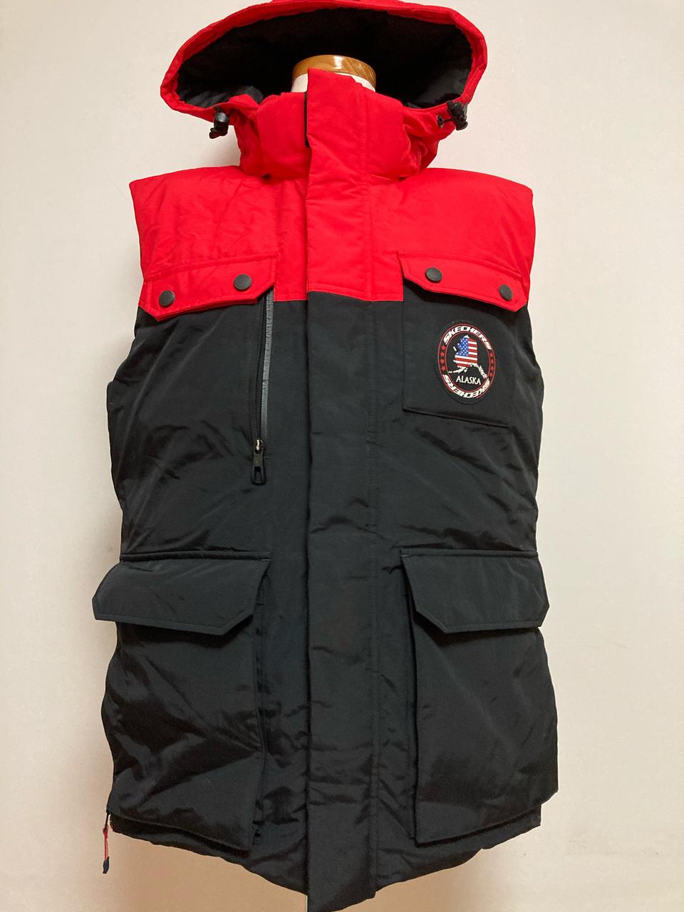 남성 스케쳐스 다운패딩조끼 100