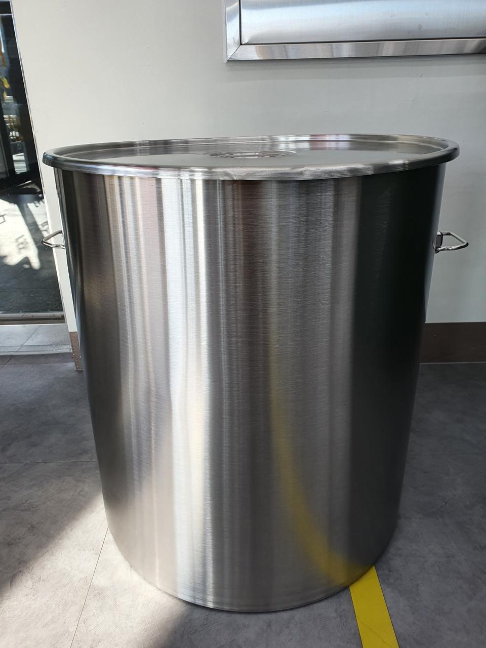 스텐201 위생용기 0.8mm 150L 40갤런 미사용 새상품