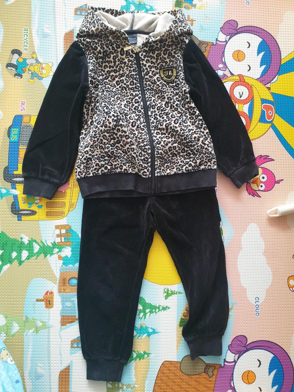 트윈키즈 벨벳 상하복 120사이즈