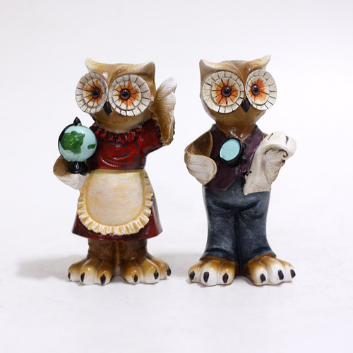 여행 탐방하는 부엉이부부 2p  (지구본,지도)