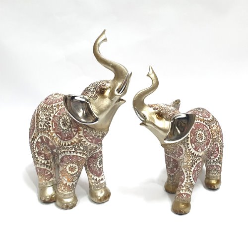 유색인도코끼리 2p (마블자개)