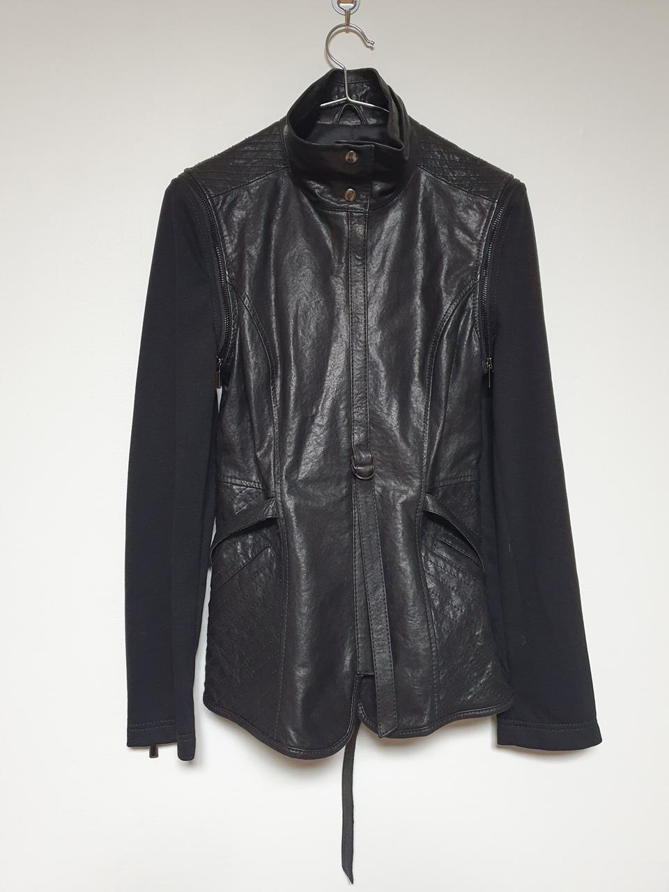 코발트 양가죽자켓55사이즈