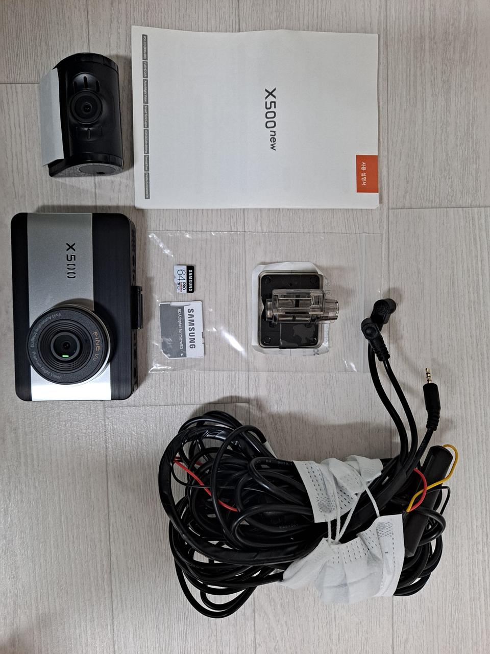 블박 X500 뉴 2채널