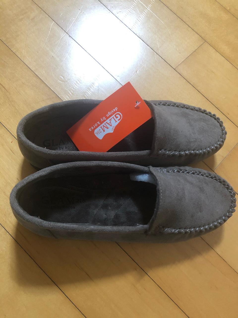 GLAM216 겨울 쎄무 로퍼 (사이즈230)