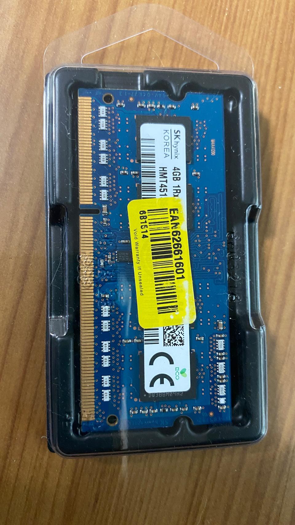 ddr3l 4gb 판매합니다