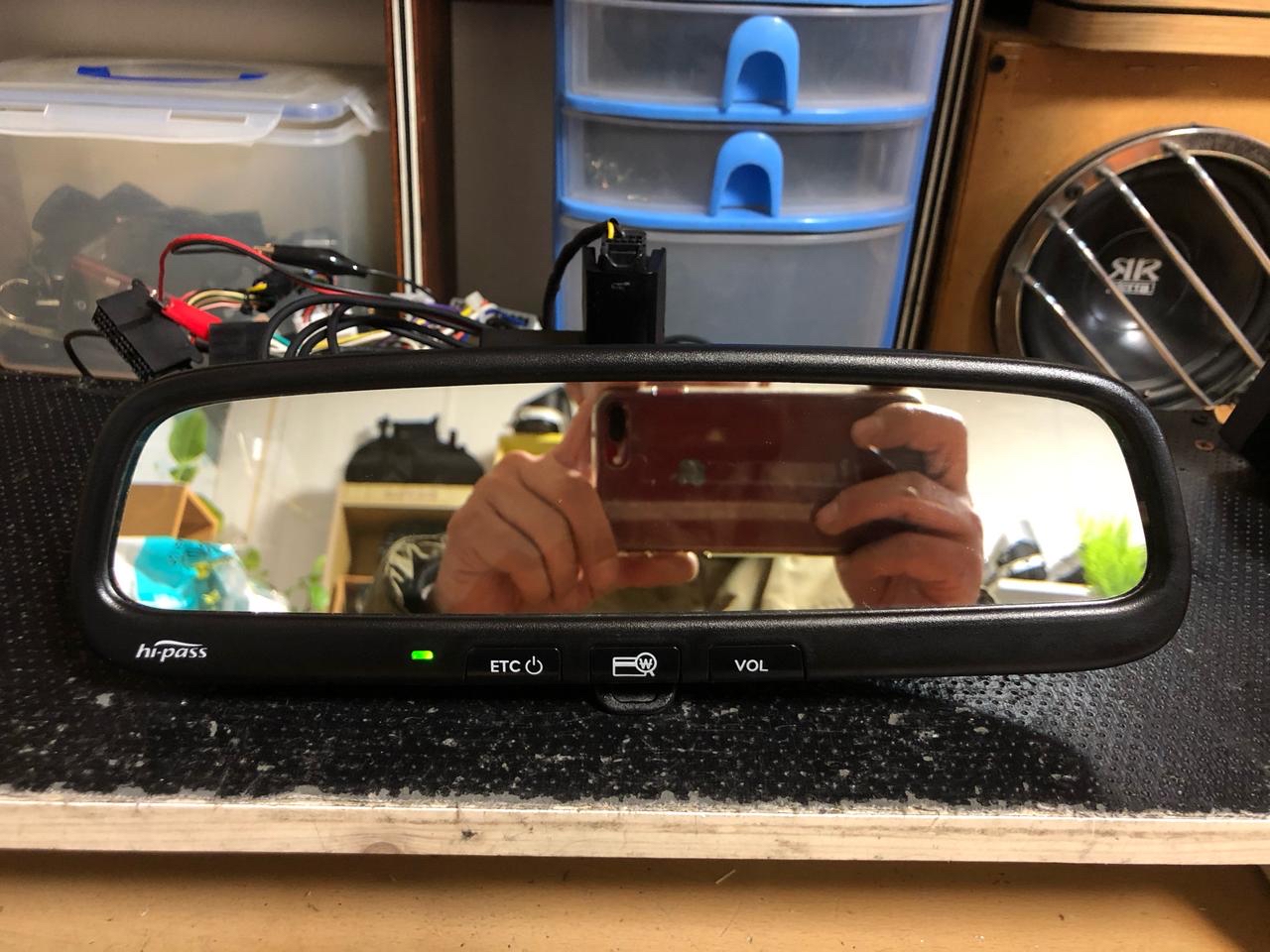 올뉴모닝 하이패스룸미러