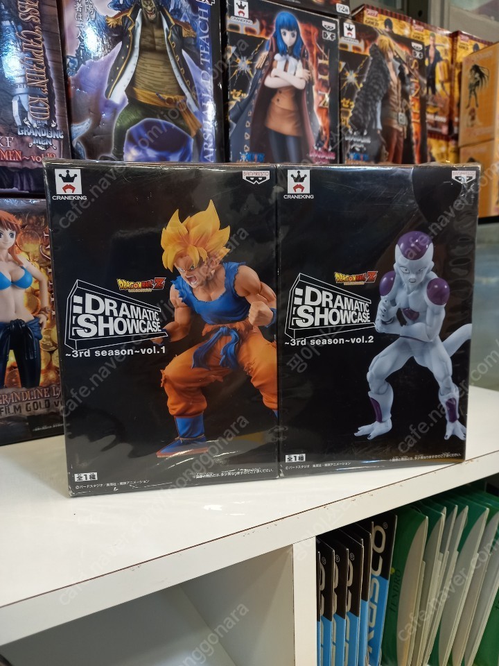 드래곤볼 피규어 드라마틱 쇼케이스 2종 세트 미개봉