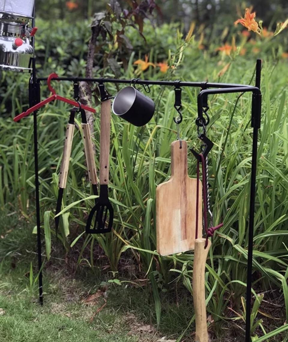 아이언 행어 랜턴걸이 감성캠핑