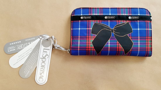 레스포삭 경량 장지갑 정품 새제품