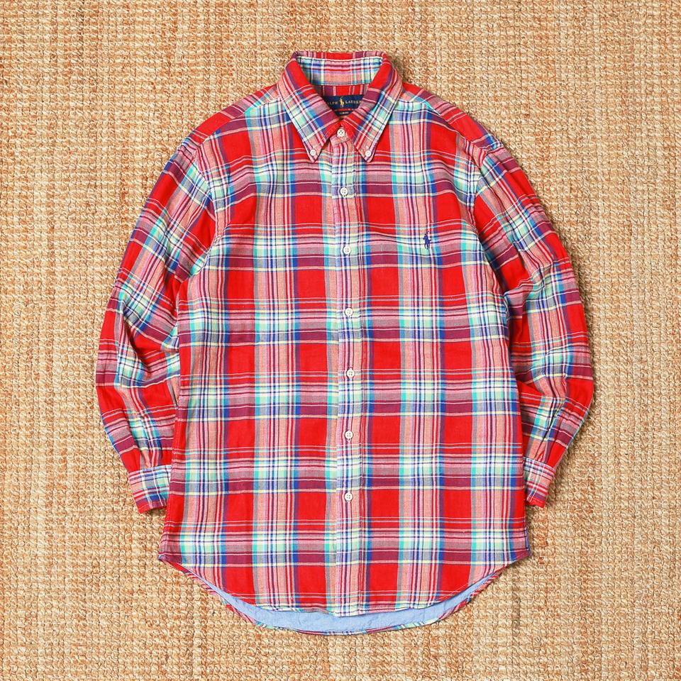 폴로랄프로렌 체크셔츠