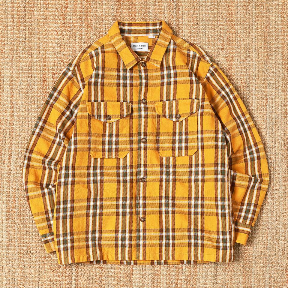 FREAK'S STORE 타탄체크 자켓