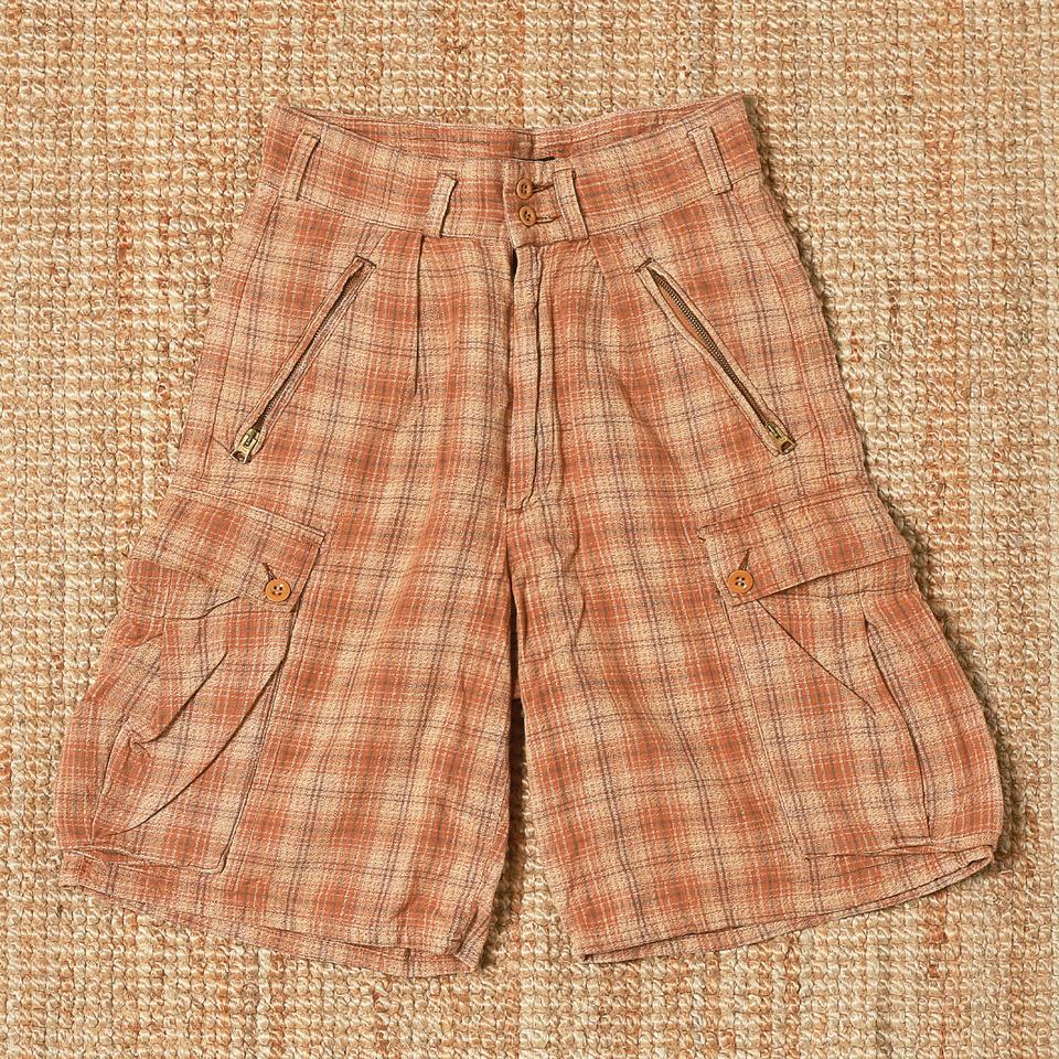 rrl 더블알엘 체크 숏츠 반바지