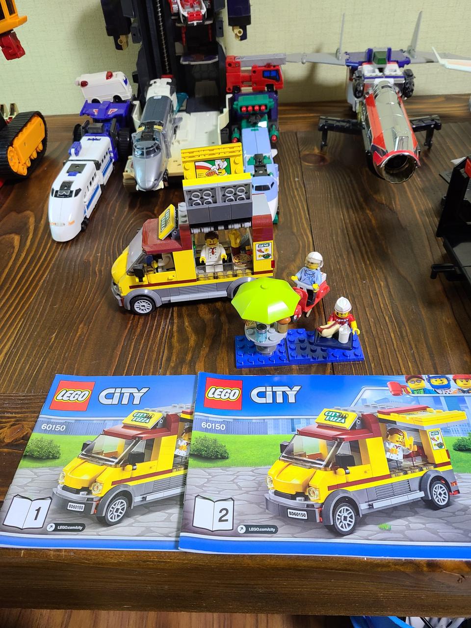 레고60150 피자트럭+ 핫도그알바생