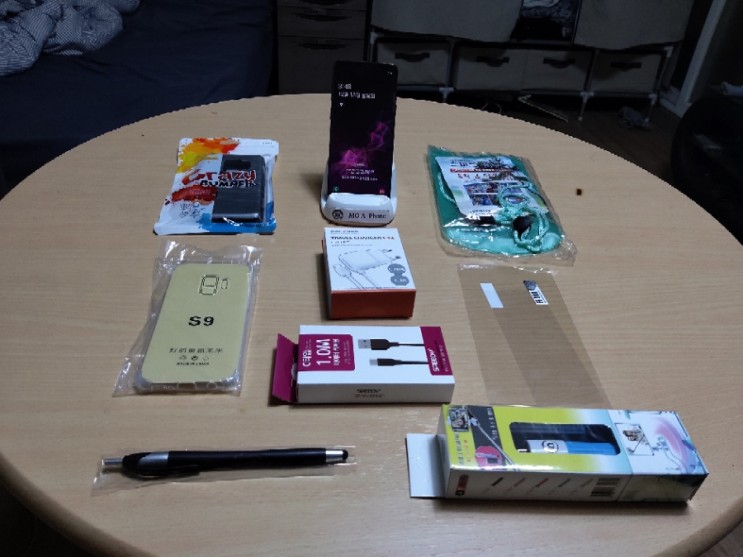 KT 갤럭시S9 와인색 64기가 정상해지 풀세트  판매합니다 