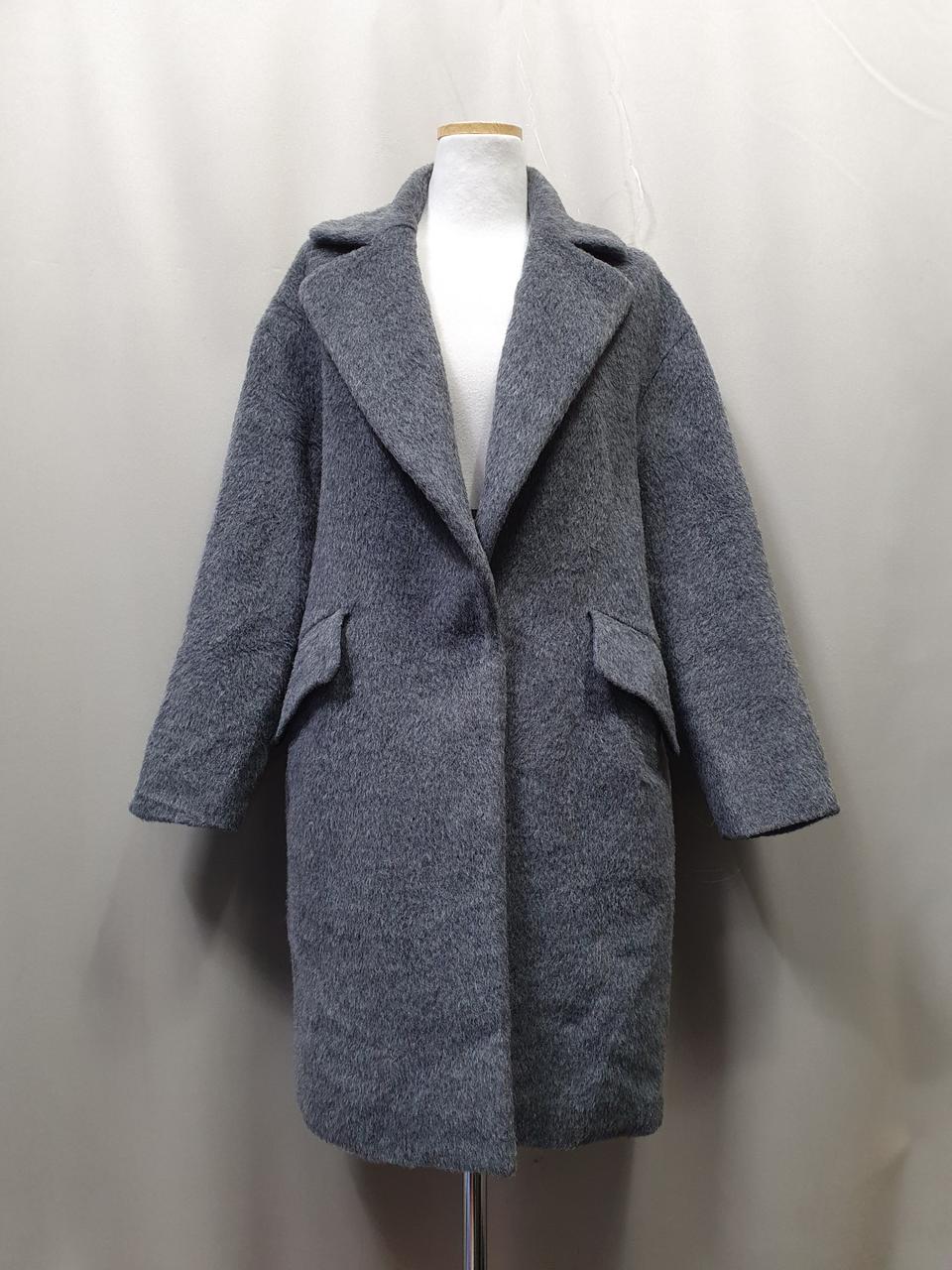 CHAIZE 라마 롱 코트.테일러드.라마70