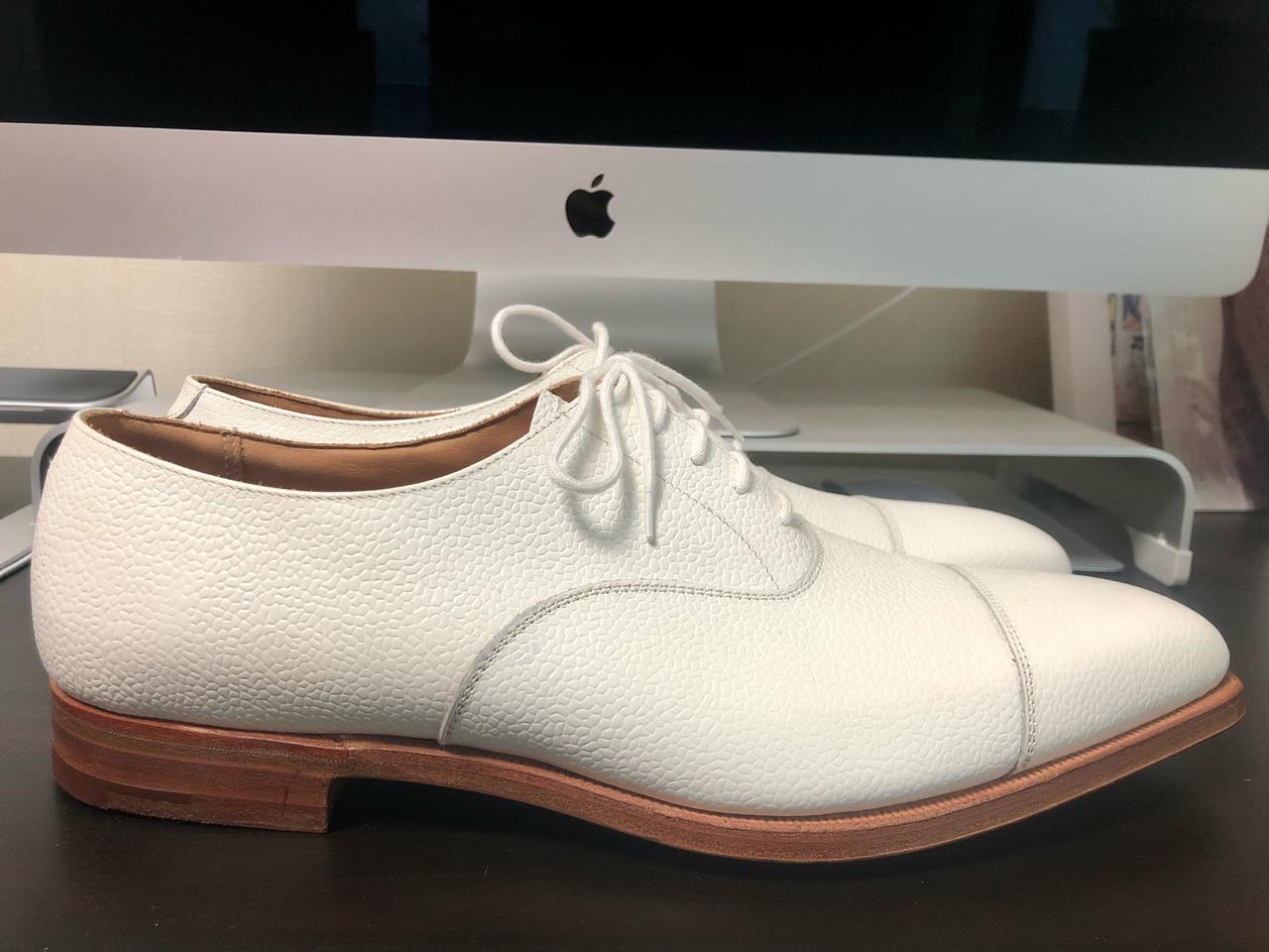 [285] 크로켓앤존스 바니스뉴욕 별주 할람 화이트 (새상품)