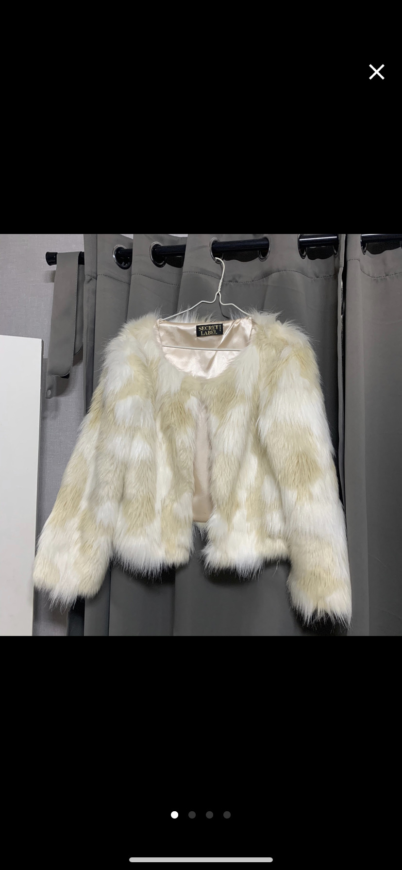 베이지 퍼자켓 가격내림!!실물이더예쁨