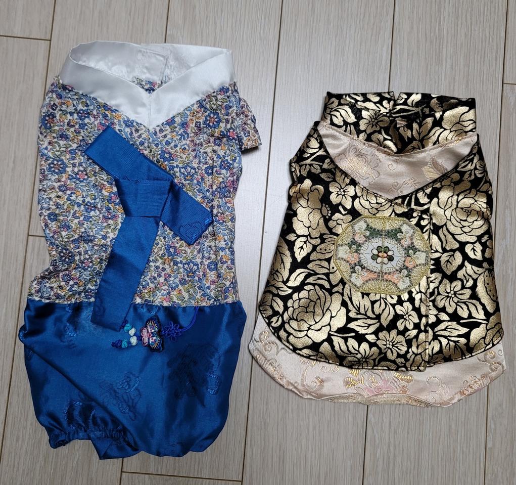 애견.묘 남아 한복(M).