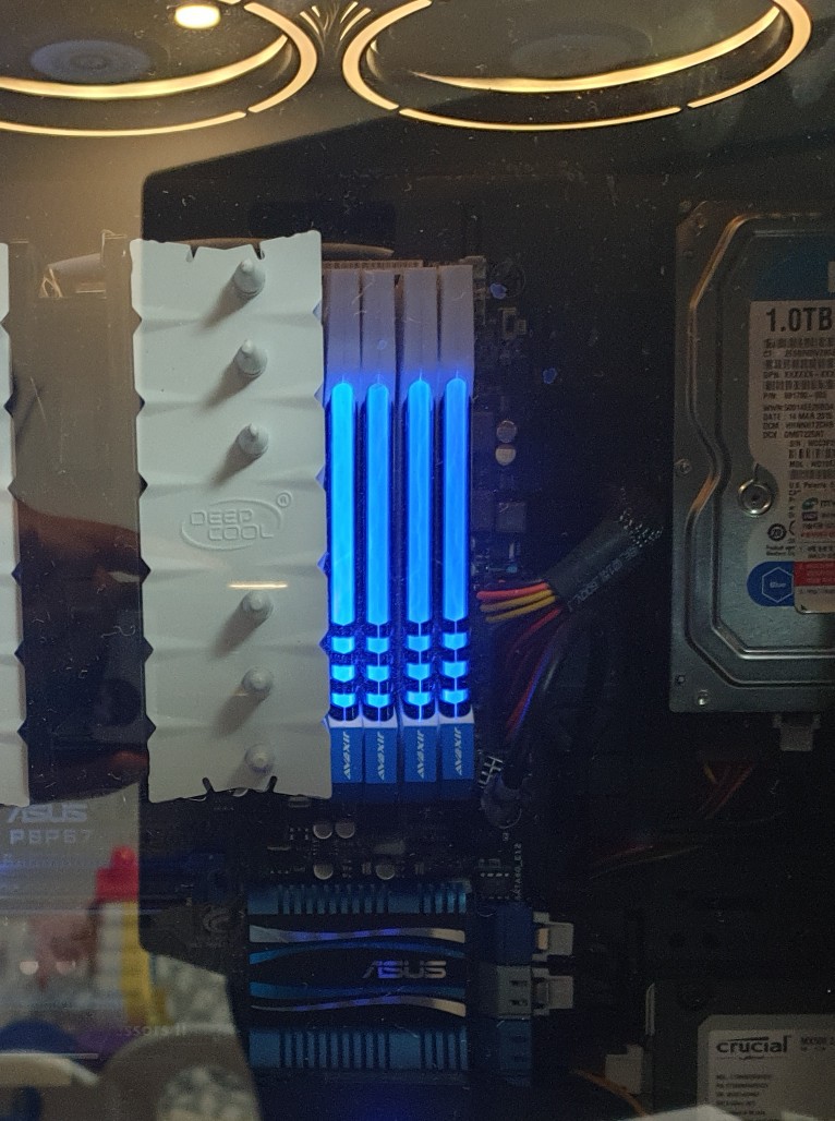 DDR3 2133 4GB*4ea 아벡시아 라이덴 블루 16GB