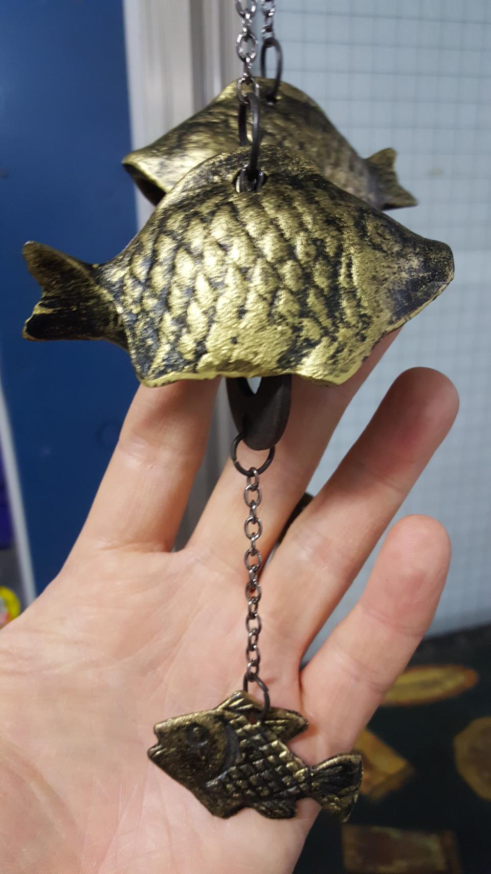 물고기 2마리 풍경