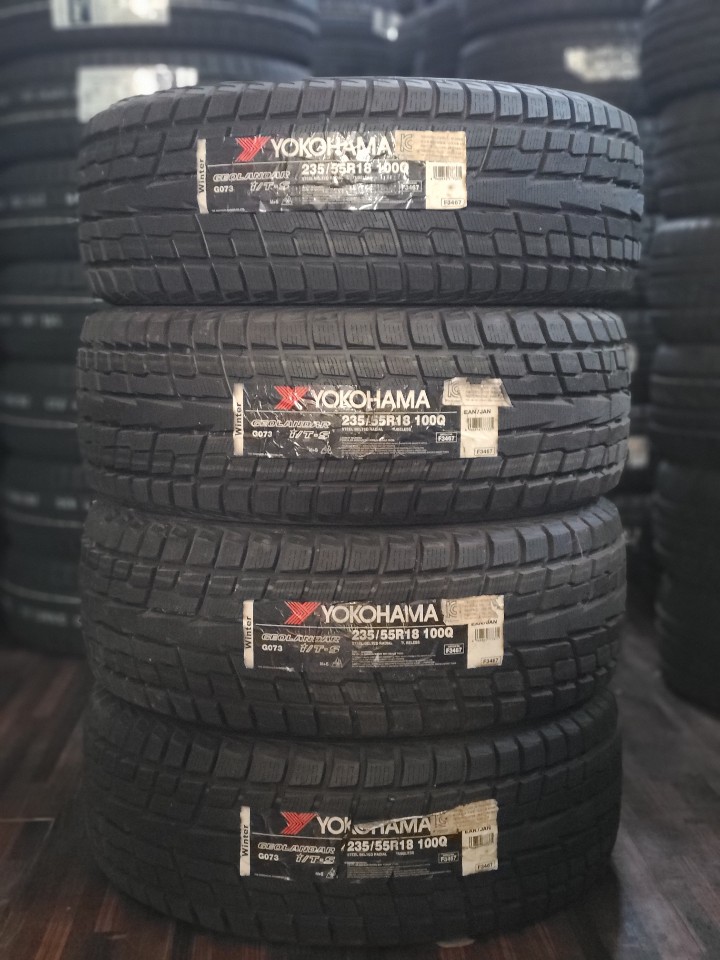 요코하마 지오렌더 윈터타이어 스노우타이어 235 55 18 타이어 이월타이어 판매합니다