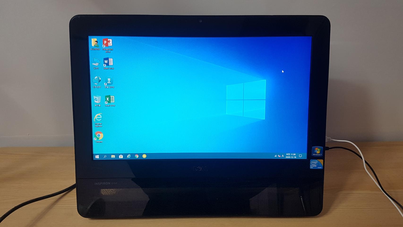 DELL Pentium 일체형 PC SSD 120GB HDD 500GB