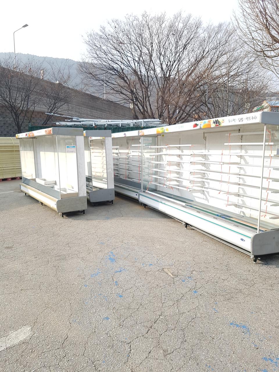 오픈쇼케이스 냉장쇼케이스 수직냉동 냉동평대