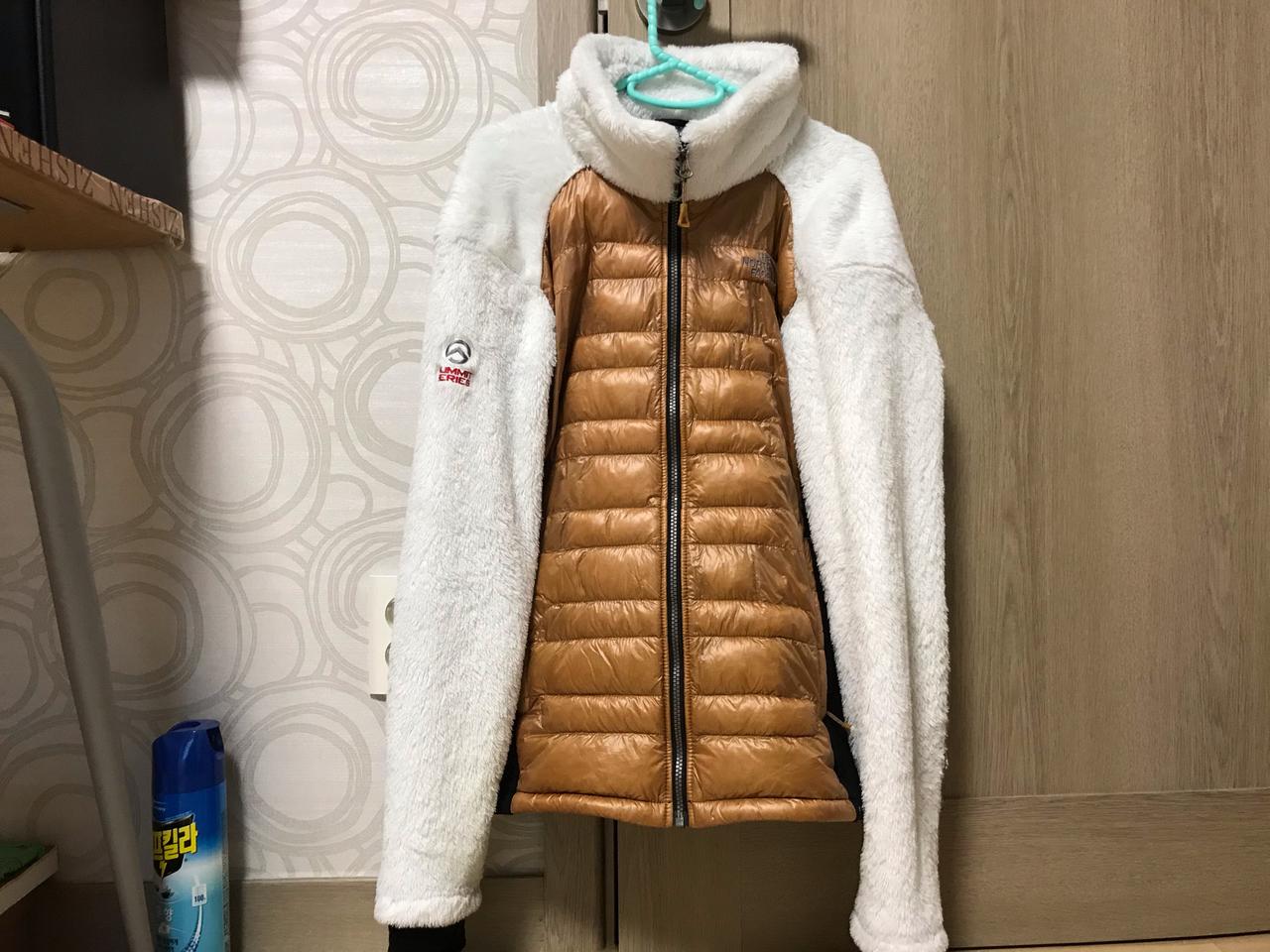 노스페이스 거위털다운 후리스