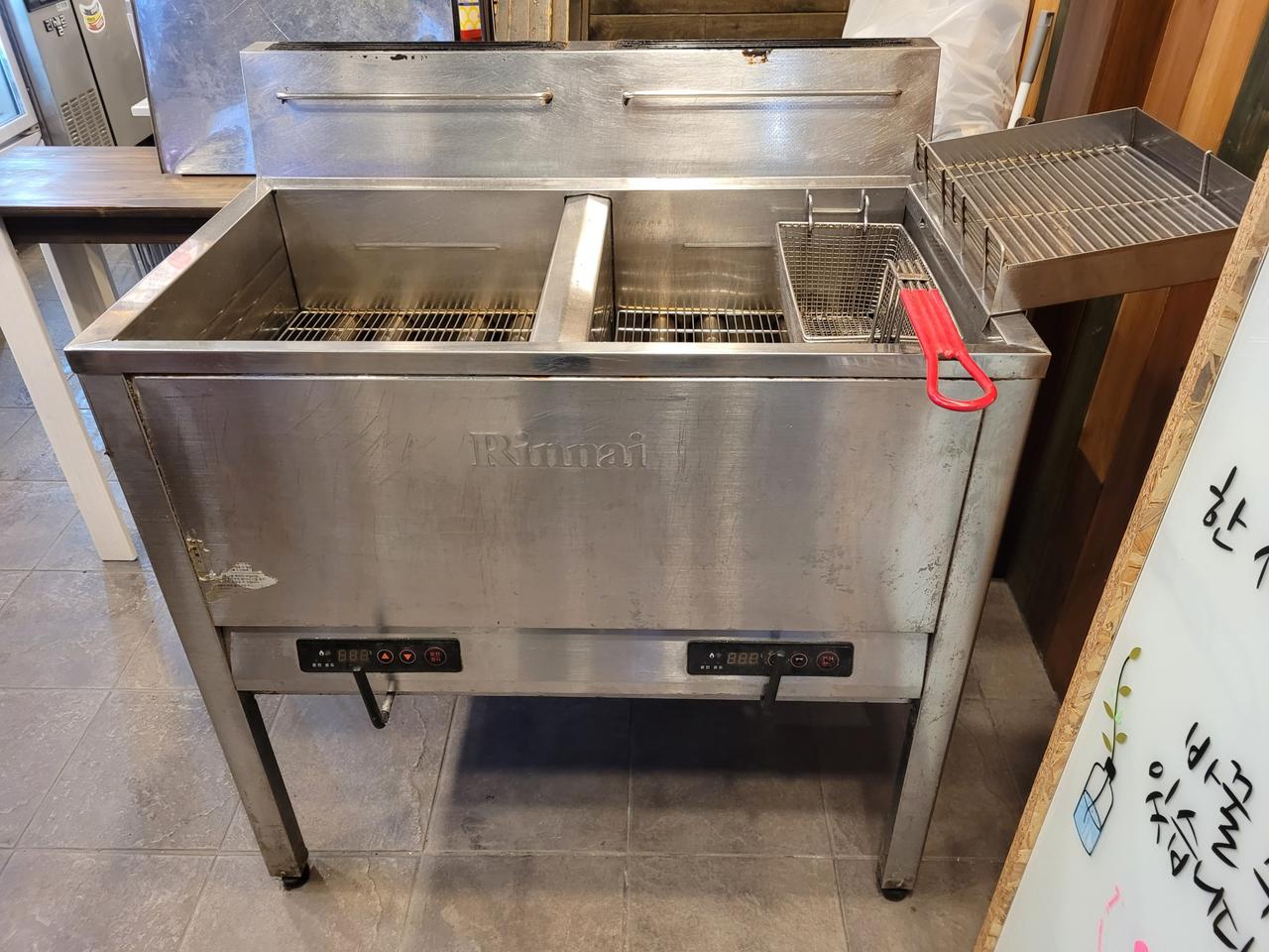 린나이 업소용 튀김기