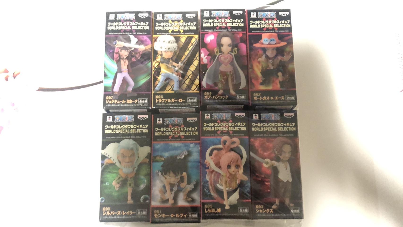 원피스피규어 월콜 패권패기 8종