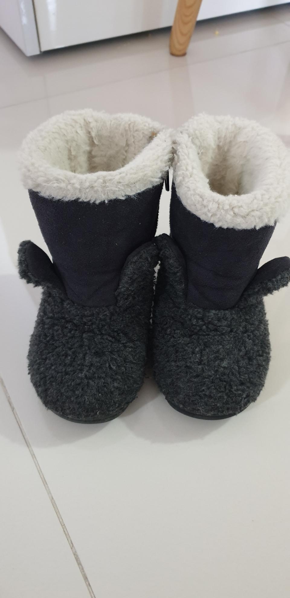 밍크뮤 아기털부츠